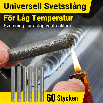 🔧 50% RABATT NU! ⚡ Universell Lågtemperatursvetsstång – Mångsidig, Lättanvänd & Hög Hållfasthet – Fungerar på Aluminium, Rostfritt Stål, Koppar & Mer ✨