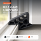 🚪 50% RABATT NU! 🛡️ Secure Track Door Stop – säker dörrstopp, stötdämpande & minimalistisk design – perfekt för skjutdörrar, fönster och balkongdörrar ✨🏠
