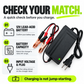 🔋 50% RABATT NU! 12V blybatteriladdare med rekonditionering, autostopp & statusindikator – enkel och pålitlig batterivård för bil, motorcykel och fritidsfordon 🚗🏍️