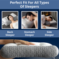 🛏️ 50% RABATT NU! Ortopedisk nacktraktionskudde – ergonomiskt stöd, minnesskum & djup nackavlastning – perfekt för bättre sömn och mindre morgonvärk ✨