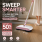 🧹 50% RABATT NU! Smart robotdammsugare med mopp och sopborste – 2‑i‑1 rengöring, tyst & lättmanövrerad – perfekt för trägolv, kakel och mattor 🏠✨