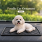 🐩 50% RABATT NU! Pudel-prydnad till bilen – realistisk resin, kompakt ställning & 4 färger – perfekt för instrumentbrädan och hundälskare 🐶✨