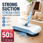 🧹 50% RABATT NU! Smart robotdammsugare med mopp och sopborste – 2‑i‑1 rengöring, tyst & lättmanövrerad – perfekt för trägolv, kakel och mattor 🏠✨