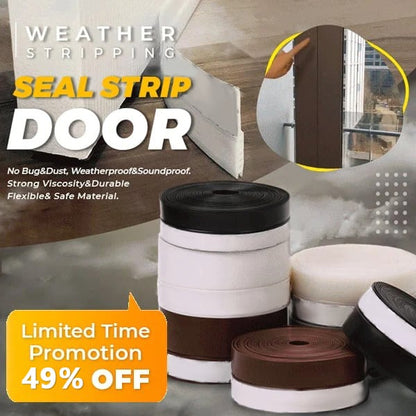 🚪 50% RABATT NU! ✨ Dörrtätning 5M – ljudisolerande, insekts- och dammtät – perfekt för dörrar, fönster och skåp 🏠