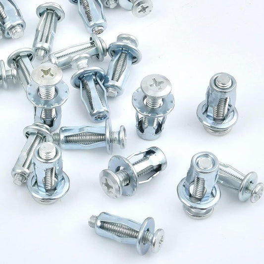 🔩 SOMMARERBJUDANDE – 50% RABATT! ❄️ Metallpluggar för gipsskivor – kraftiga expansionsankare för brädor, krokar, lampor och väggmontering – perfekt för säker och stabil installation 🛠️✨