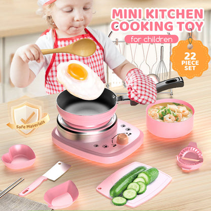 🎁Barns Riktiga Matlagnings Miniköksleksaker - 22 delars set