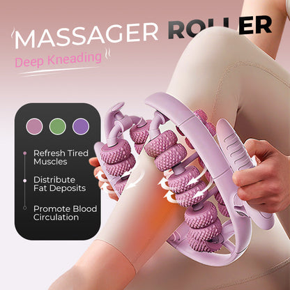 🔥 Benmassagerull - Ultimat muskelavslappning | Köp 3, få 1 gratis💆‍♀️✨