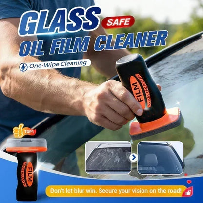 🚗 50% RABATT NU! 💧 Bilglasoljefilm-borttagare – förbättrar sikten, eliminerar repellerande ytor & enkel applicering – perfekt för sidorutor, speglar och torkarblad ✨