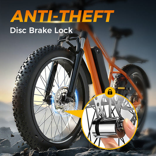 🏍️ 50% RABATT NU! 🔒 Anti-Theft Disc Brake Lock – massiv legering, tryck-för-att-låsa & väderbeständig