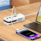 🔌 50% RABATT NU! ⚡ Multifunktionellt snabbladdningsuttag – 2PD + 2USB – ladda fyra enheter samtidigt, inbyggd Type-C-kabel & avancerad säkerhet – perfekt för hemmet och resan ✨