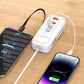 🔌 50% RABATT NU! ⚡ Multifunktionellt snabbladdningsuttag – 2PD + 2USB – ladda fyra enheter samtidigt, inbyggd Type-C-kabel & avancerad säkerhet – perfekt för hemmet och resan ✨