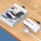 🔌 50% RABATT NU! ⚡ Multifunktionellt snabbladdningsuttag – 2PD + 2USB – ladda fyra enheter samtidigt, inbyggd Type-C-kabel & avancerad säkerhet – perfekt för hemmet och resan ✨