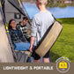 🪑 50% RABATT NU! Bärbar hopfällbar campingstol med gungfunktion – lätt, bekväm & tålig upp till 113 kg – perfekt för camping, fiske och uteplatsen ✨
