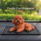 🐩 50% RABATT NU! Pudel-prydnad till bilen – realistisk resin, kompakt ställning & 4 färger – perfekt för instrumentbrädan och hundälskare 🐶✨