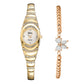 ⏳Begränsad tid Erbjudande 50% rabatt💎Ladies Rhinestone Armbandsklocka⌚