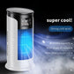 ❄️2026 Ny evaporativ luftkonditionering – kompakt USB-bordfläkt, personlig kylare med 300 ml tank, justerbara hastighetsinställningar, timer, tystgående, bärbar design för sängbordet | Kylfläkt för små rum, hemmet, resor och utomhusbruk