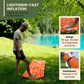 🛏️ 50% RABATT NU! ⛺ Lyxig Ultralätt Liggunderlag – inbyggd fotpump & 7,5 cm tjock – perfekt för camping, vandring och stranden 🌊✨