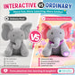 🐘🎶 50% RABATT NU! Peek‑A‑Boo Singing Elephant Plush Toy – interaktiv musikalisk elefant som sjunger, vickar på öronen och spelar tittut – perfekt för bebisar och småbarn 🎵✨