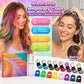 🌈 SISTA DAGEN – 50% RABATT! 🎨 Tillfälligt hårkritset med 12 färger – omedelbar hårfärgsförvandling på några minuter – perfekt för fester, festivaler och kreativ styling ✨💇‍♀️