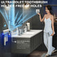 🏠 50% RABATT NU! 🪥 Trådlös smart tandborstehållare – 360° UV-sterilisering, solcell & borrfri – perfekt för ett hygieniskt badrum ✨🧴