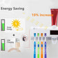 🏠 50% RABATT NU! 🪥 Trådlös smart tandborstehållare – 360° UV-sterilisering, solcell & borrfri – perfekt för ett hygieniskt badrum ✨🧴