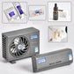 ❄️✨ Mini‑AC med doft – fäst i ventilationsgallret! Ser ut som riktig AC, sprider doft naturligt 🚗💨