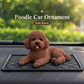 🐩 50% RABATT NU! Pudel-prydnad till bilen – realistisk resin, kompakt ställning & 4 färger – perfekt för instrumentbrädan och hundälskare 🐶✨