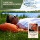 🛏️ 50% RABATT NU! ⛺ Lyxig Ultralätt Liggunderlag – inbyggd fotpump & 7,5 cm tjock – perfekt för camping, vandring och stranden 🌊✨