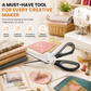 ✂️ 50% RABATT NU! Serrated Sewing Scissors – vassa tandade blad, ergonomisk design & mångsidig användning – perfekt för tyg, läder, papper och hantverk 🧵✨