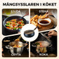 🍳🔥 Obelagd järnpanna – ju mer du använder, desto bättre non‑stick – utan kemikalier, utan flagnande beläggning 🍳