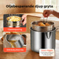 🔥 HETT ERBJUDANDE – 50 % RABATT! Multifunktionell stekpanna i 304 rostfritt stål – fritera, steka, koka och stuva i en och samma gryta 🍳🍟