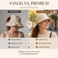 ☀️ 50 % RABATT NU! 👒 Solhatt med hästsvansöppning – andningsbar, UPF 50+ & justerbart band, perfekt för löpning, strand & utomhuslek 🏃‍♀️