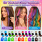 🌈 SISTA DAGEN – 50% RABATT! 🎨 Tillfälligt hårkritset med 12 färger – omedelbar hårfärgsförvandling på några minuter – perfekt för fester, festivaler och kreativ styling ✨💇‍♀️