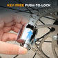 🏍️ 50% RABATT NU! 🔒 Anti-Theft Disc Brake Lock – massiv legering, tryck-för-att-låsa & väderbeständig