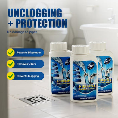 🧹 50% RABATT NU! Kraftfull avloppsrensare – löser upp hår, fett & organiskt material – eliminerar lukt & är säker för PVC och rostfritt stål 🚰💪