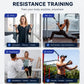 💪 50% RABATT NU! Justerbart motståndsbandset – 5 nivåer (10–150 lbs), mobilt gym – perfekt för yoga, pilates, styrketräning & återhämtning – bygg din drömkropp var som helst 🏋️‍♀️✨