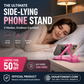 📱🔥 KÖP 2 FÅ 1 GRATIS! 🎁 Telefonstativ med flera vinklar – perfekt för liggande ställning, 3 justerbara lägen & stabilt stöd – för skrivbordet, sängen och soffan ✨