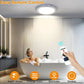 💥Stor Rea-50% Rabatt💡Uppladdningsbar Rörelsesensor Taklampa med Fjärrkontroll - Magnetisk Trådlös Taklampa Batteridrivna