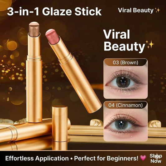 💥 50% RABATT NU! ⚡ Blixtrea – över 50 000 sålda! Nästan slutsåld! 3-i-1 Ögonskuggspenna – baston, kontur & highlight i en – vattentät, smudge-proof & krämig formula – perfekt för snabb sminkning ✨