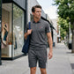 🏆 SISTA DAGEN – 50% REA! 🔥 Herr Casual Kortärmad Shorts Set – sommarredo, ledig stil & bekväm passform – för alla dagar 👕🩳