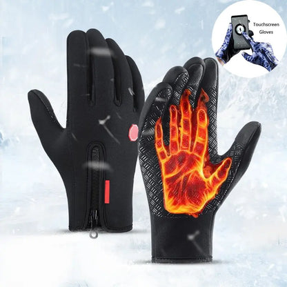 ❄️ 50% RABATT NU! 🧤Outdoor Winter Gloves, Touchscreen andWindproof Full-Finger Gloves for Sports, Travel,and Daily Activities