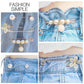 ✨ 50% RABATT NU!🎀 Pärlbrosch Korsett-Stil Dekorativ Pin – Elegant Accessor & Midjebälte – Chic Outfit Essential 💎