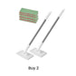 ⭐ 50% RABATT NU! 🔧 Extendable Telescopic Disposable Flat Clip Mop – 360° svängbart huvud, lätt & teleskopiskt skaft – perfekt för en snabb och hygienisk golvrengöring ✨
