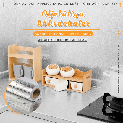 🛡️ 50% RABATT NU! 🍳 Självhäftande Skyddsfolie för Kök – klipp till valfri storlek, olje- & vattentät – perfekt för skåp, hyllor och bänkskivor 🏠✨