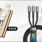 🔥 50% RABATT NU! 📀 USB-minne för extern lagring – hög hastighet, trippelkompatibilitet & innovativ slide-out-design – perfekt för att spara och bära med dina filer 🚀