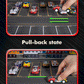 🚗💥 Alloy model car set – perfekt för samlaren & bilälskaren