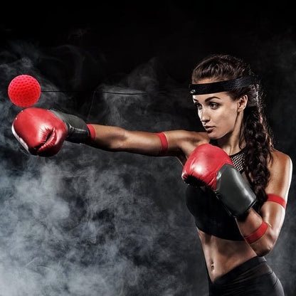 🥊 50 % RABATT NU – CHRISTMAS LIMITED-TIME OFFER! 🎁 Boxningsreflexboll med pannband – rolig träning hemma för bättre reaktionstid och hand-ögkoordination, utan träningspartner ✨