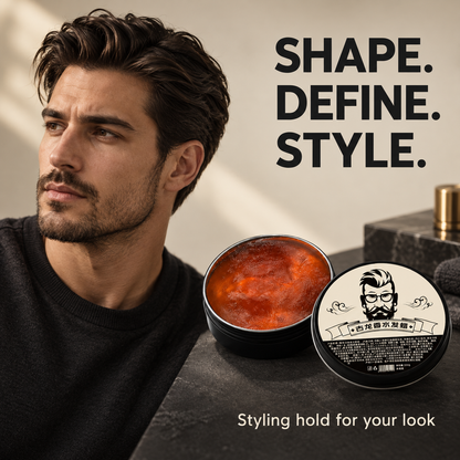 ✨ Nyhet 2026 – 50% RABATT NU! 🔆 Hårstylingvax med doft av cologne – form, definition & parfymerad stadga – perfekt för daglig styling och en fräsch look 💈