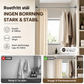 🔧 50% RABATT NU! Justerbar spännstång – skadefri montering, teleskopdesign & halkfria ändar – perfekt för dusch, gardiner, garderober och rumsavdelare 🏠✨