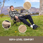 🪑 50% RABATT NU! Bärbar hopfällbar campingstol med gungfunktion – lätt, bekväm & tålig upp till 113 kg – perfekt för camping, fiske och uteplatsen ✨